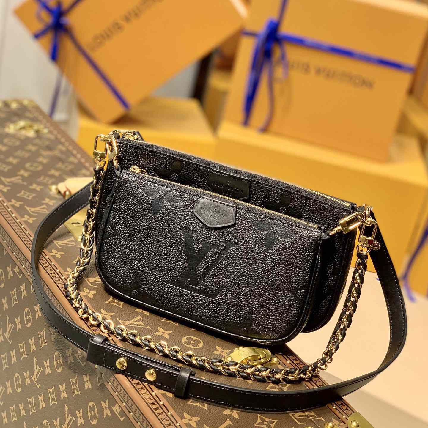 Louis Vuitton Multi Pochette Accessoires (24 x 13,5 x 4 cm) M57631 - EUR FASHION