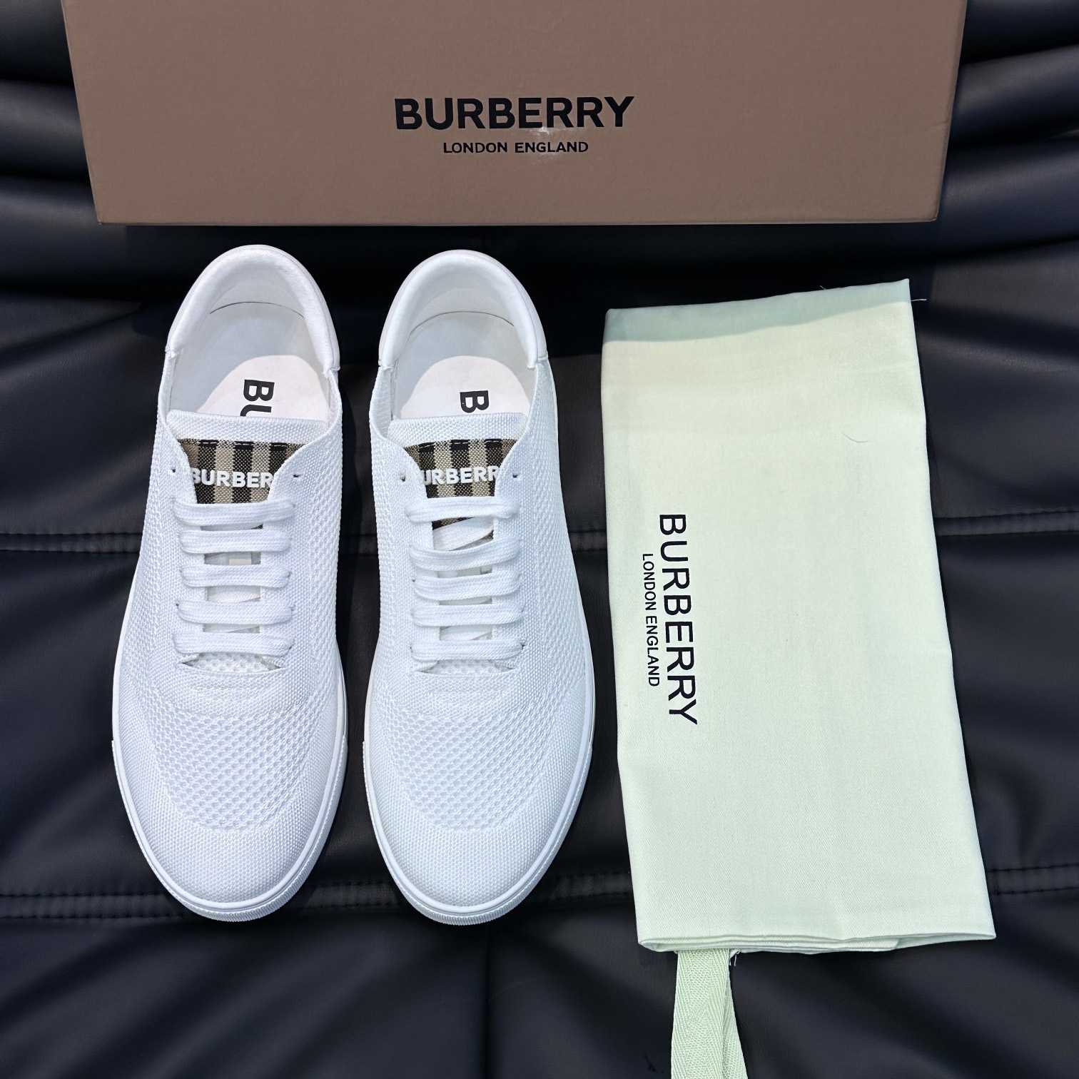 Burberry-Sneaker aus Nylon, Leder und Baumwolle - EUR FASHION