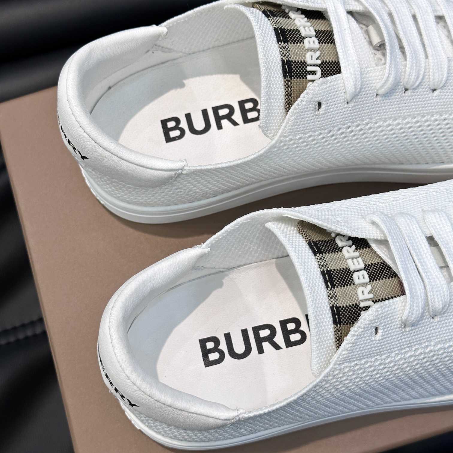 Burberry-Sneaker aus Nylon, Leder und Baumwolle - EUR FASHION