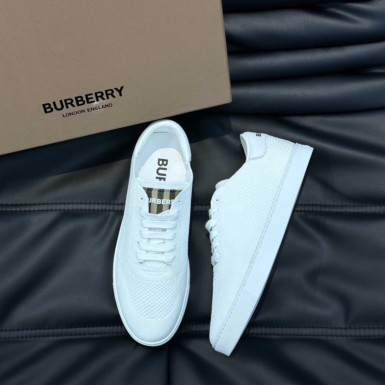 Burberry-Sneaker aus Nylon, Leder und Baumwolle - EUR FASHION