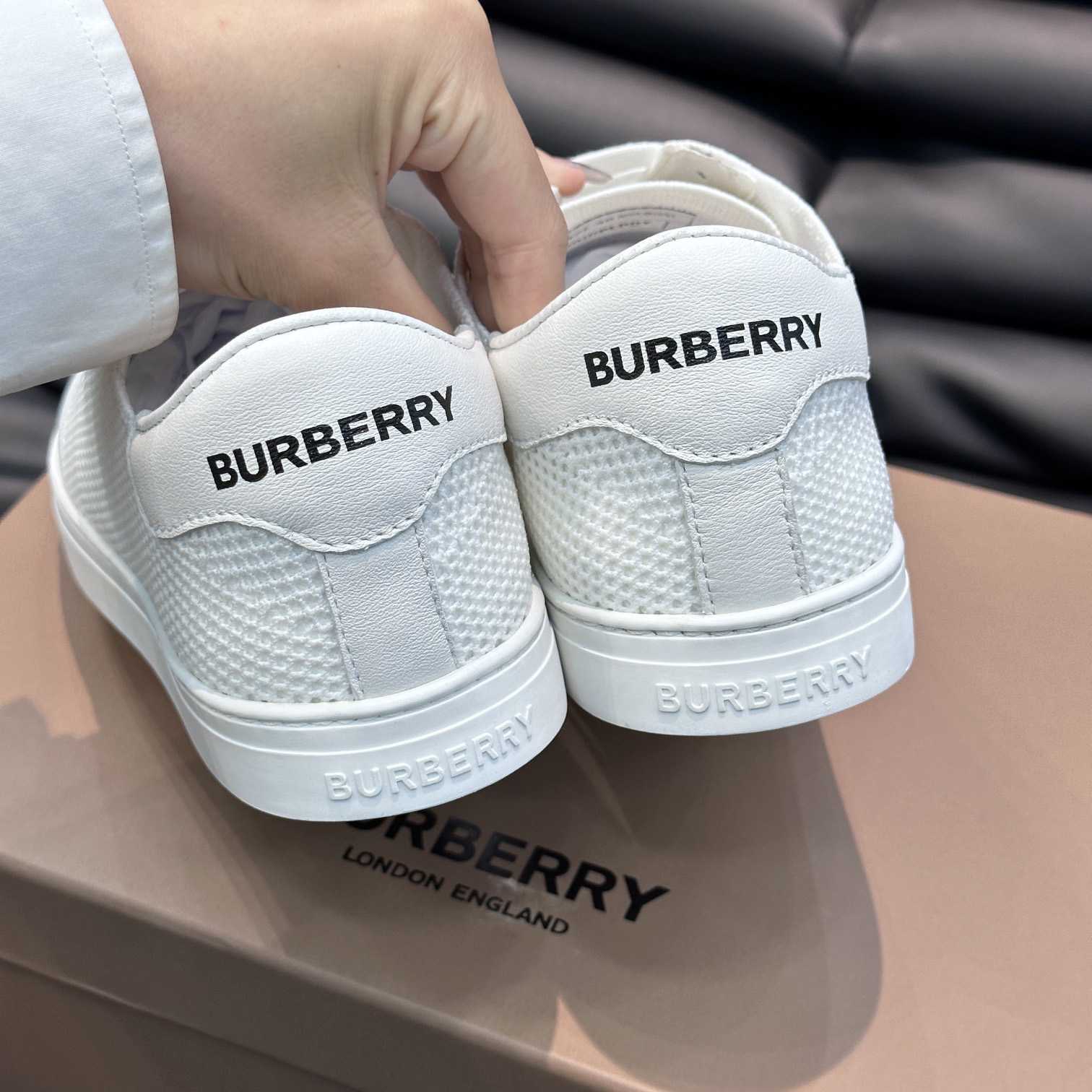 Burberry-Sneaker aus Nylon, Leder und Baumwolle - EUR FASHION