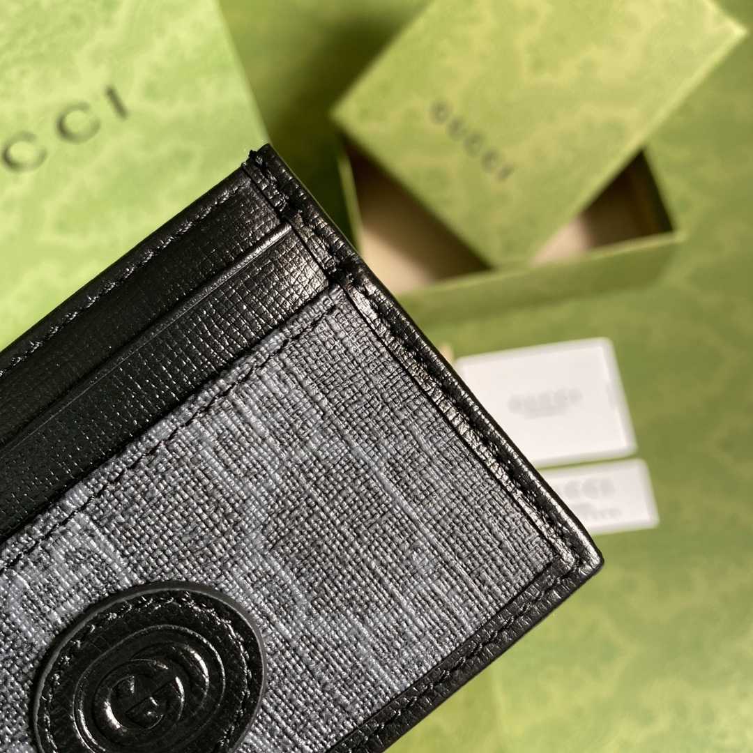 Gucci-Kartenetui mit ineinandergreifendem G (10 x 7 cm) - EUR FASHION