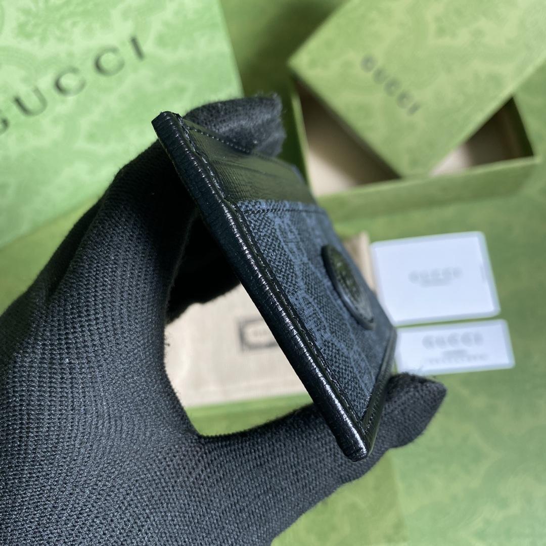 Gucci-Kartenetui mit ineinandergreifendem G (10 x 7 cm) - EUR FASHION