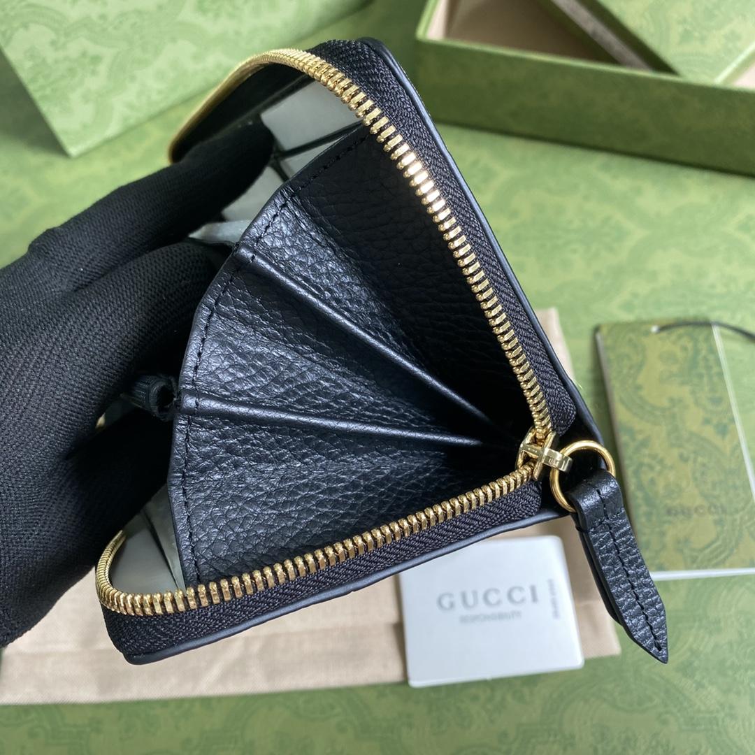 Gucci GG Marmont Reißverschluss-Geldbörse (19–10–3,5 cm) - EUR FASHION