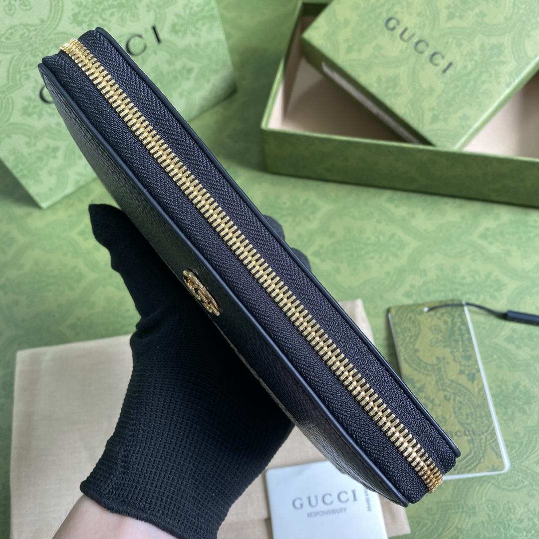 Gucci GG Marmont Reißverschluss-Geldbörse (19–10–3,5 cm) - EUR FASHION