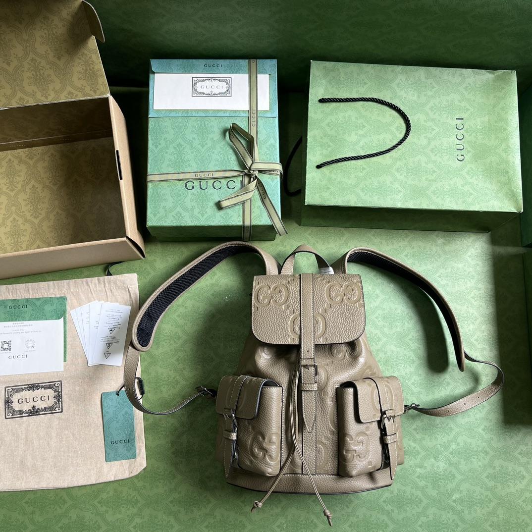 Gucci Jumbo GG Kleiner Rucksack (33-26-10) - EUR FASHION