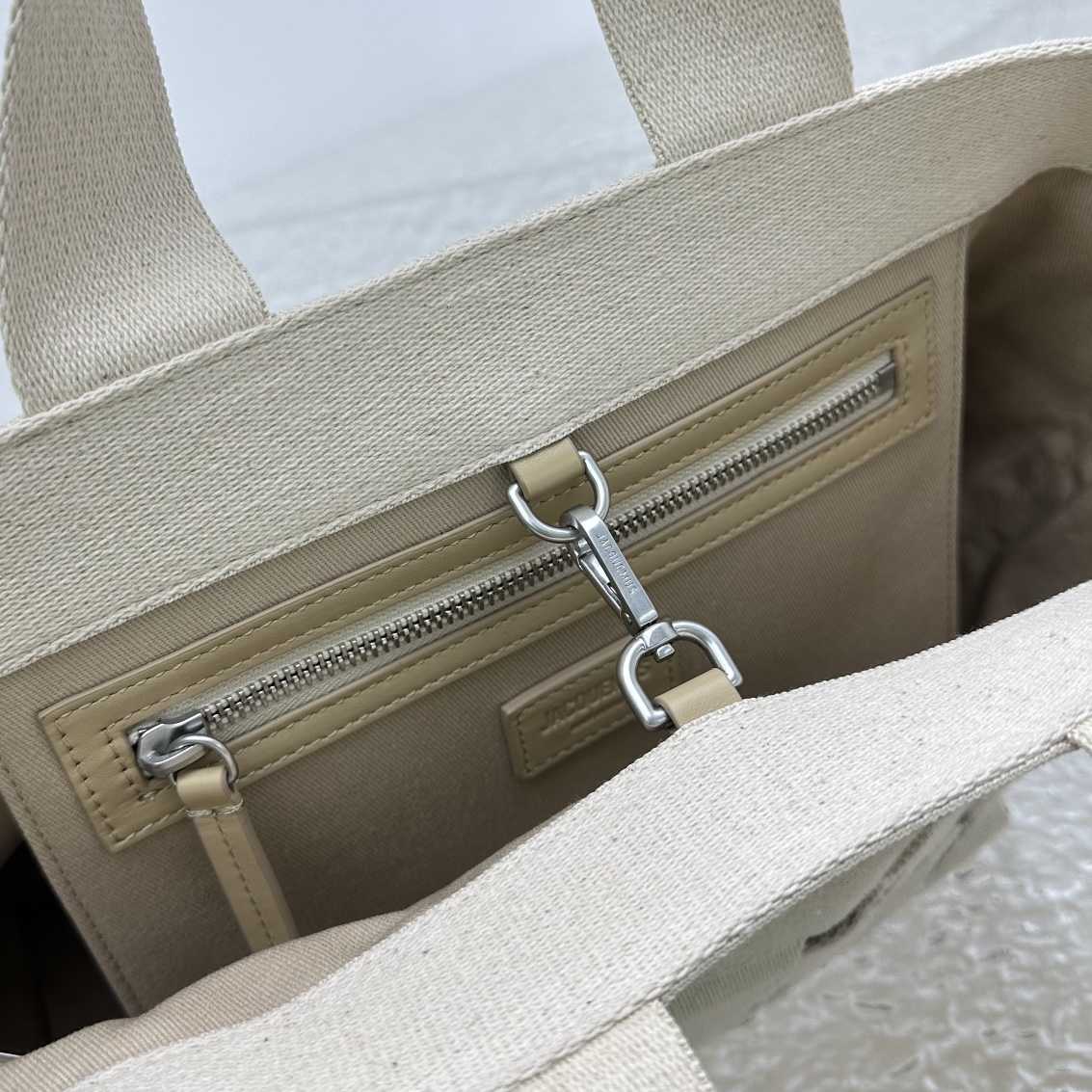 Jacquemus Le Cabas Gros Grain Grosgrain-Einkaufstasche - EUR FASHION