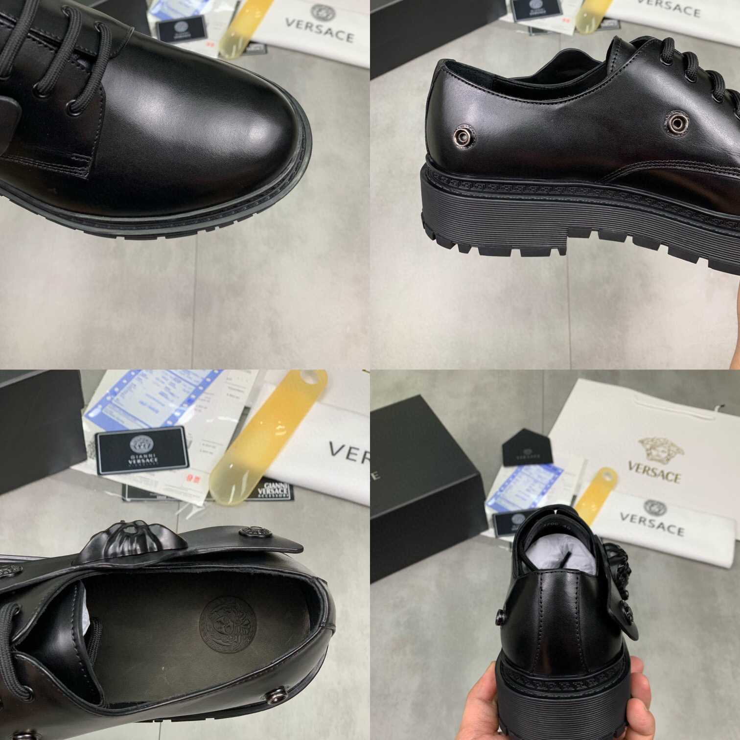Versace Derby-Schuhe mit Medusa-Kopfmotiv - EUR FASHION