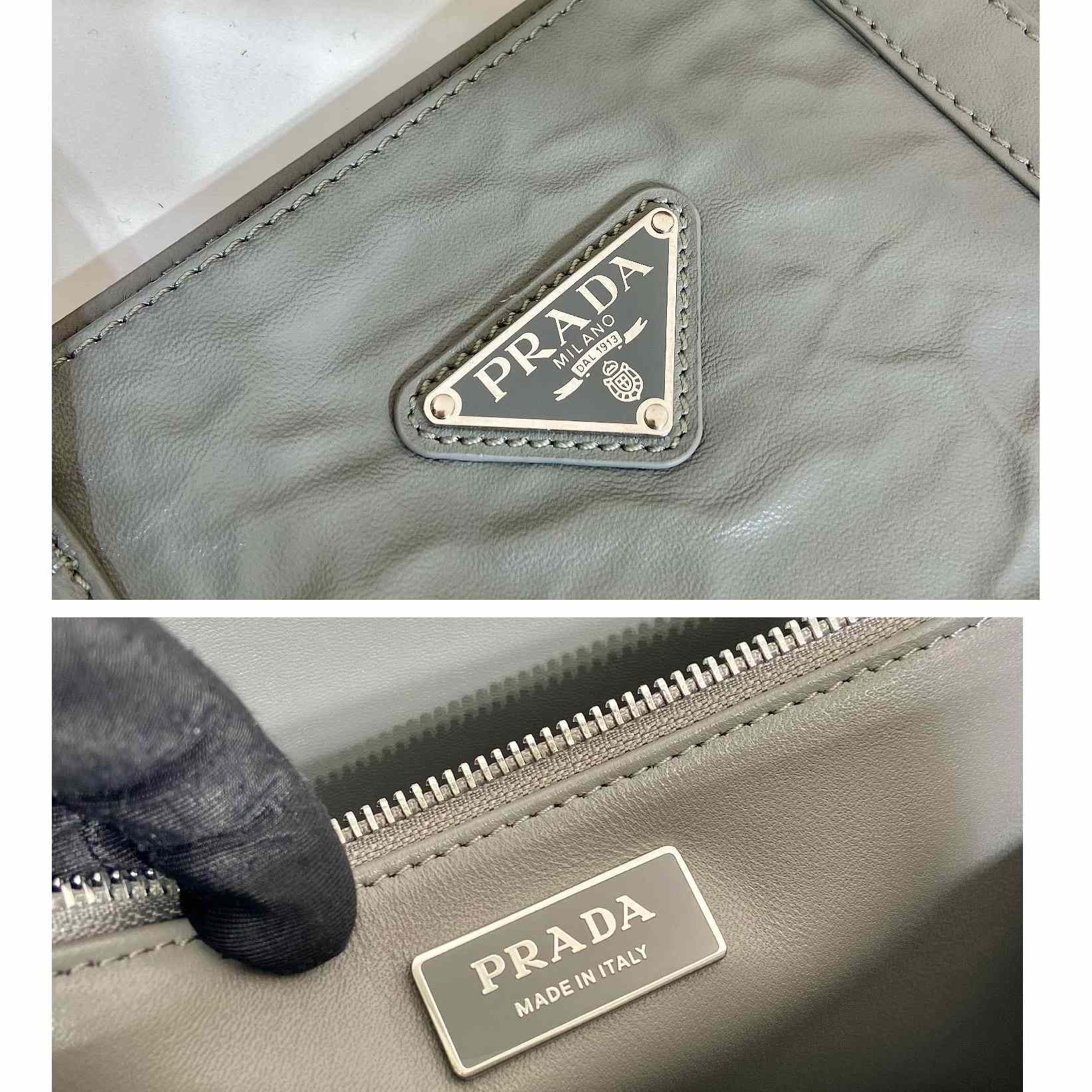Große Prada-Tasche aus antikem Nappaleder - EUR FASHION