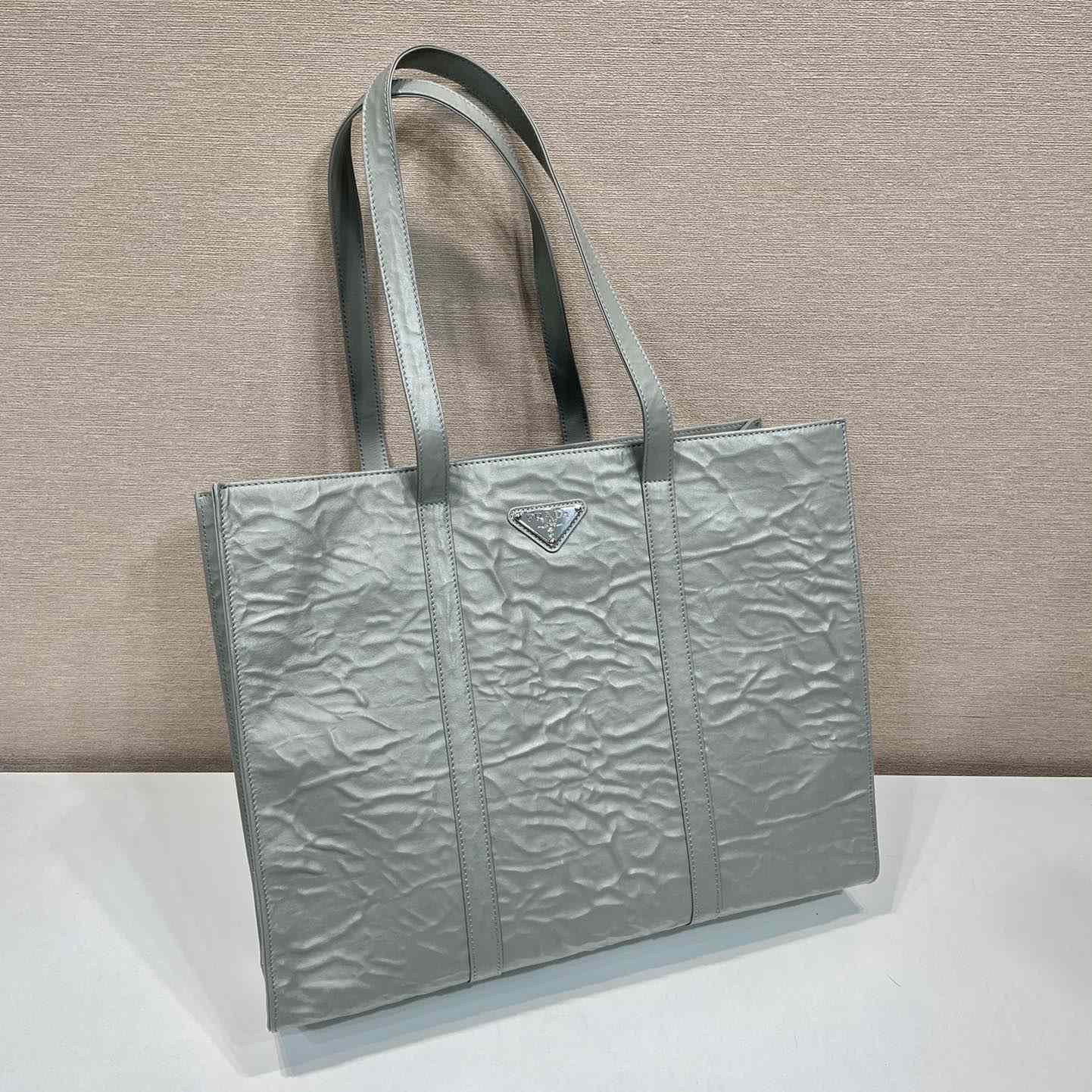 Große Prada-Tasche aus antikem Nappaleder - EUR FASHION