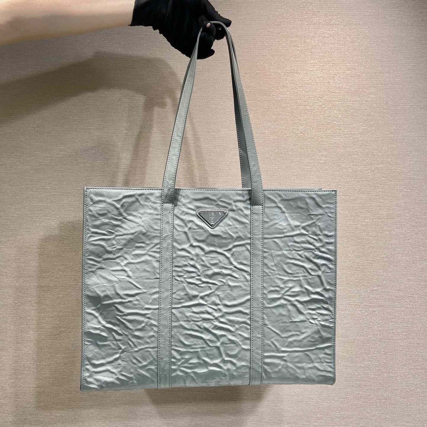 Große Prada-Tasche aus antikem Nappaleder - EUR FASHION