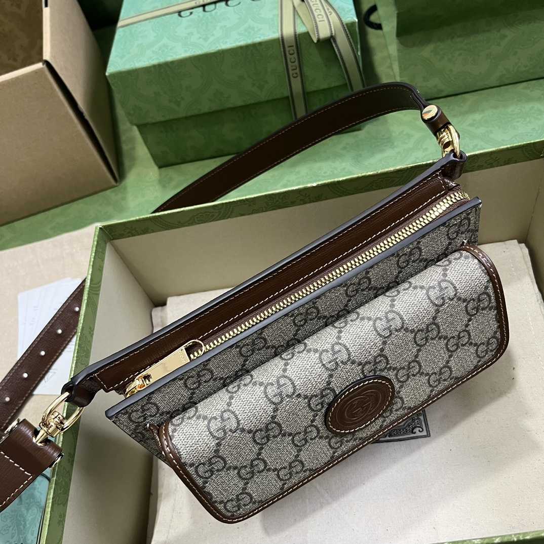 Gucci GG Gürteltasche mit ineinandergreifendem G (18-13-5 cm) - EUR FASHION