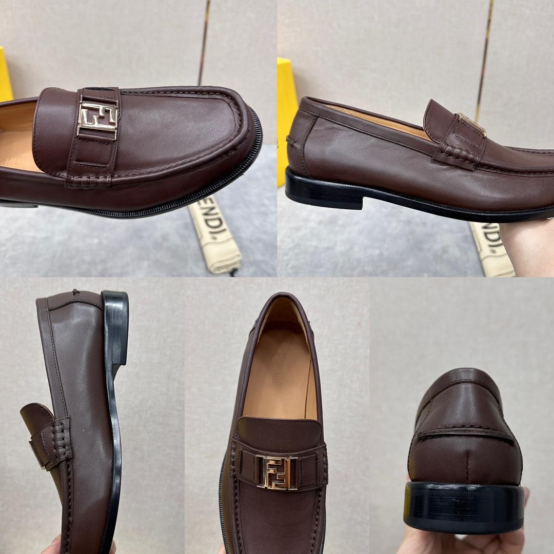 Fendi Herren-Loafer in Braun - EUR FASHION