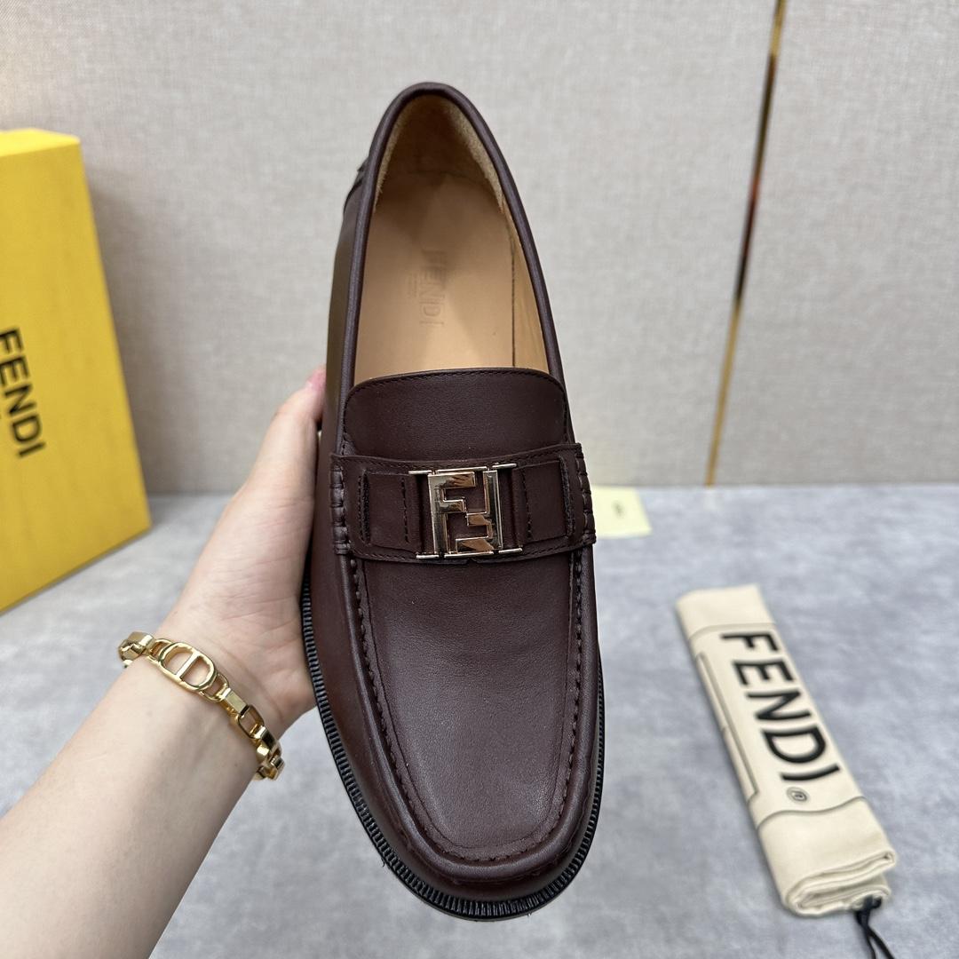 Fendi Herren-Loafer in Braun - EUR FASHION