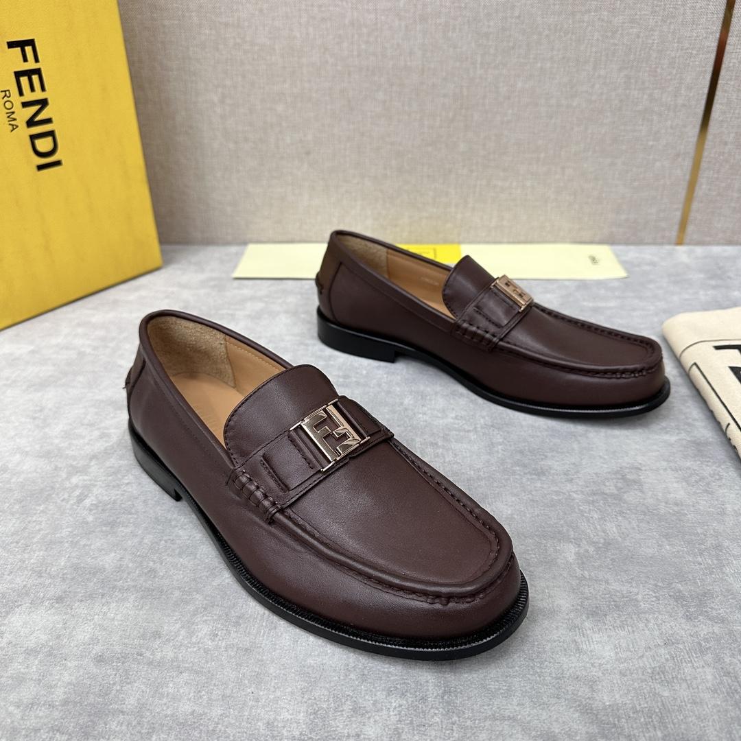 Fendi Herren-Loafer in Braun - EUR FASHION