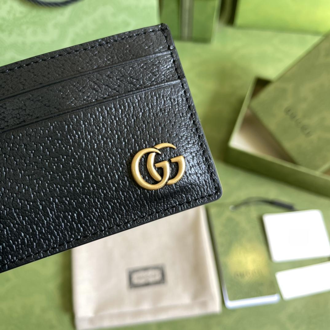 Gucci GG Marmont Leder-Geldklammer (10–7 cm) - EUR FASHION