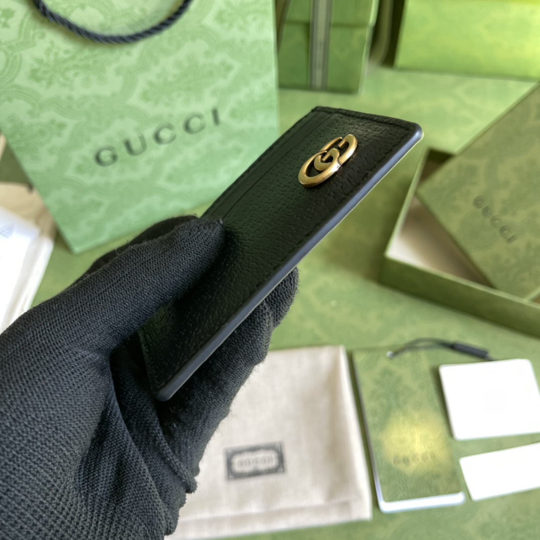 Gucci GG Marmont Leder-Geldklammer (10–7 cm) - EUR FASHION