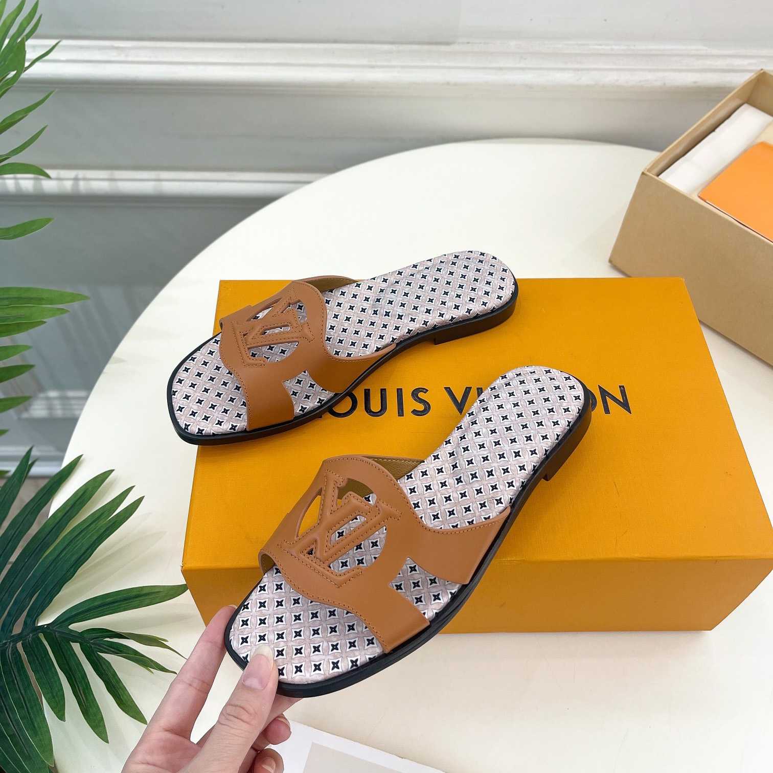 Flaches Louis Vuitton LV Isola Mule - EUR FASHION