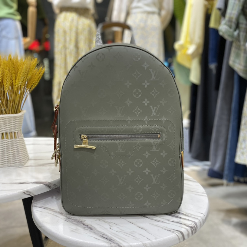 Louis Vuitton Monogram Titanium Rucksack PM Grau (32×43×13cm) M43882 - EUR FASHION