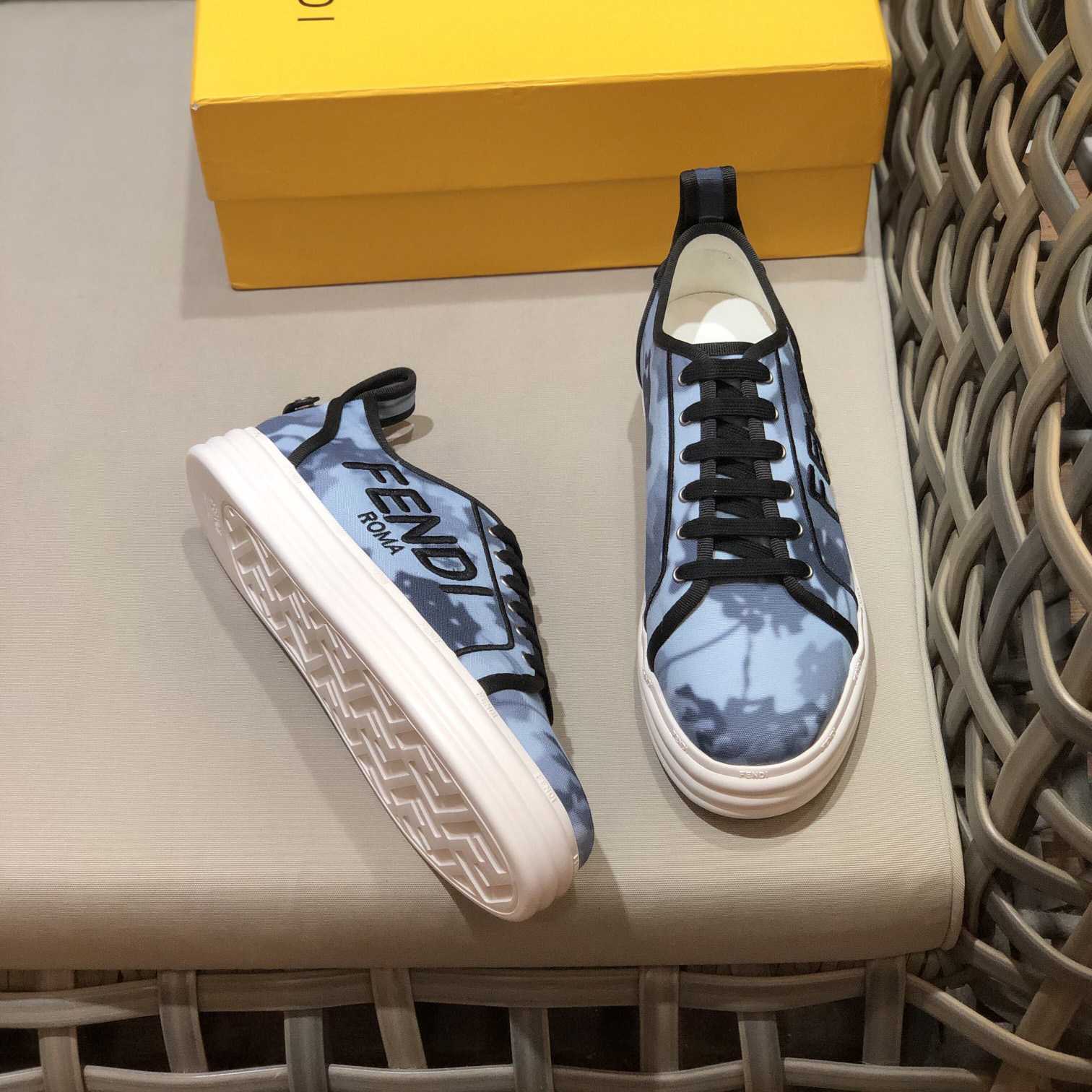 Fendi Rise Canvas-Sneaker - EUR FASHION