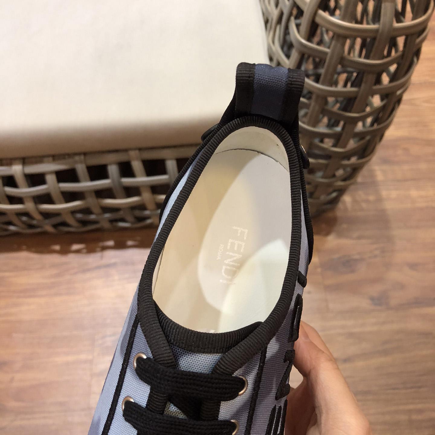 Fendi Rise Canvas-Sneaker - EUR FASHION