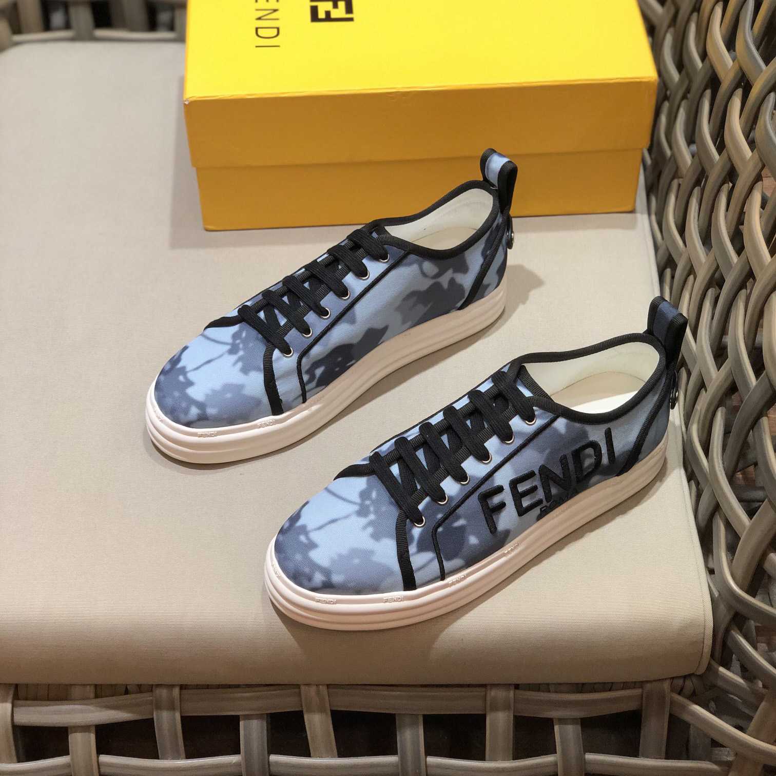 Fendi Rise Canvas-Sneaker - EUR FASHION
