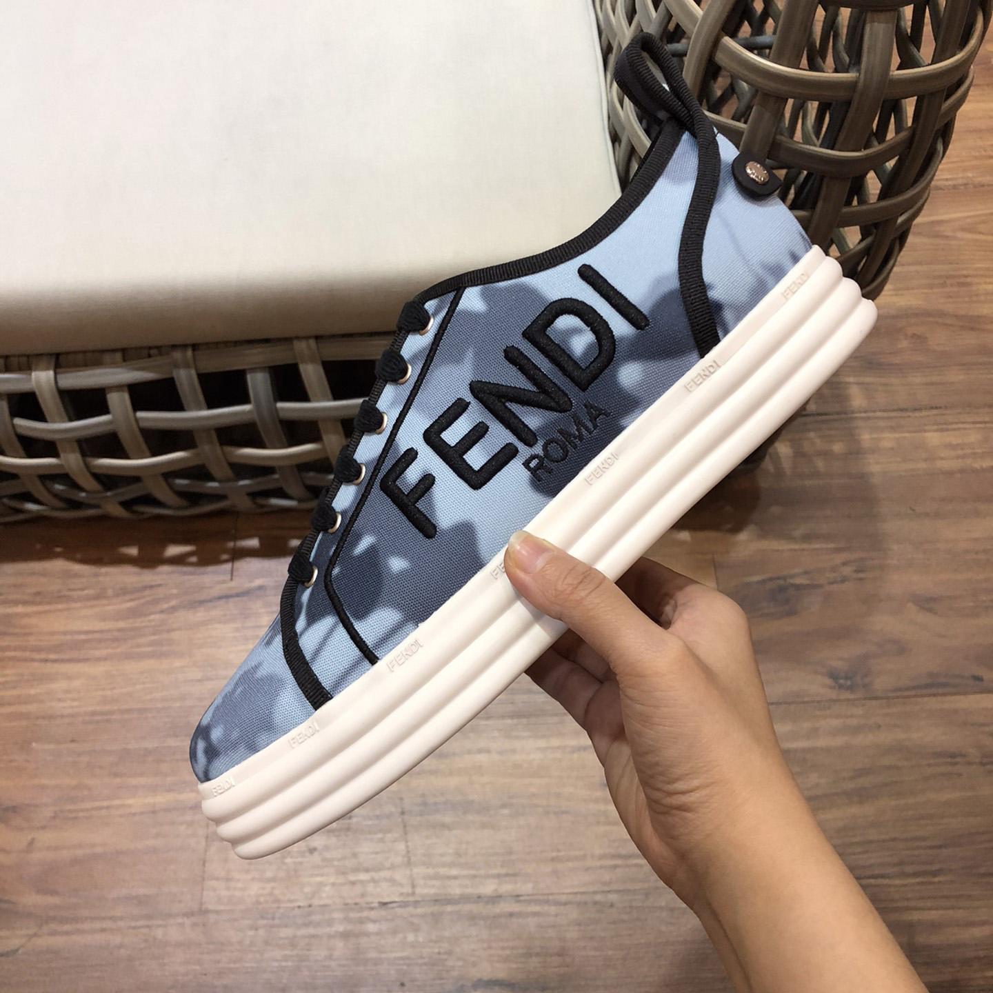 Fendi Rise Canvas-Sneaker - EUR FASHION