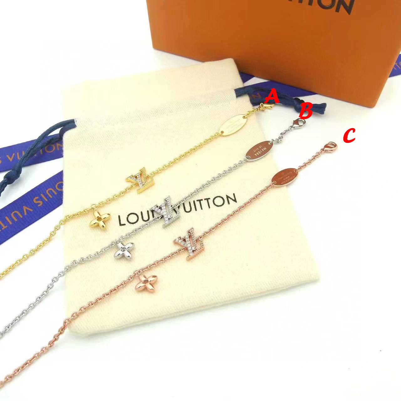 Ikonisches Louis Vuitton LV-Armband - EUR FASHION