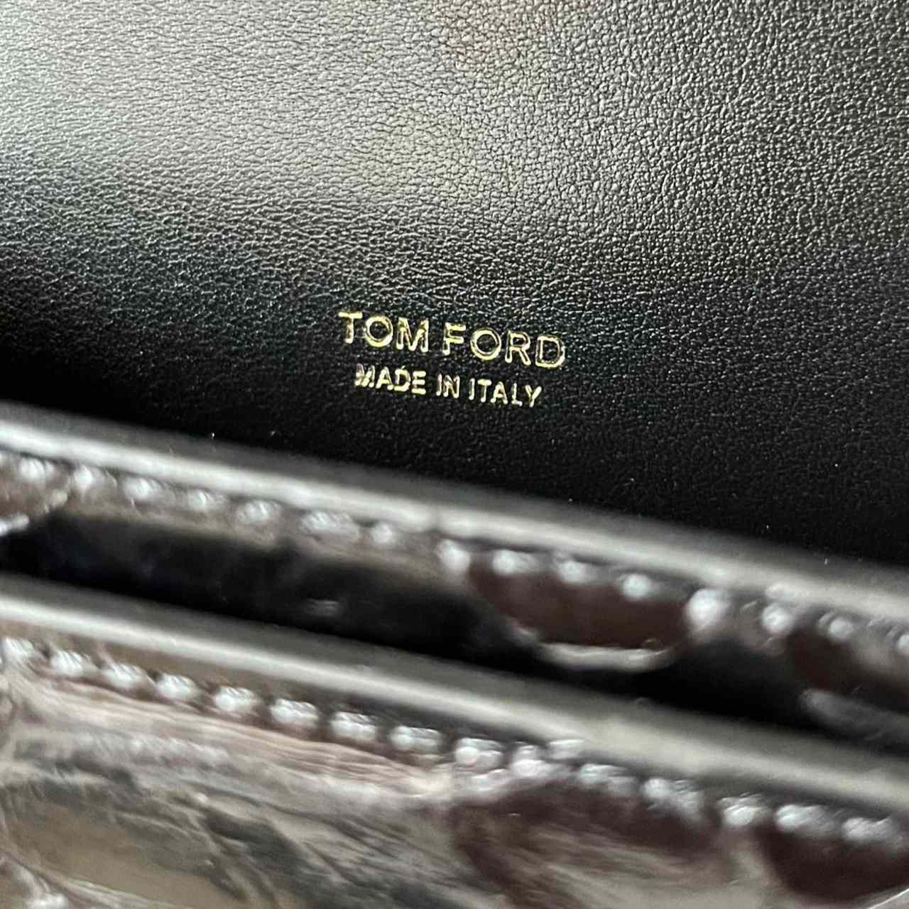 Tom Ford Leder-TF-Tasche (21-13-6 cm) - EUR FASHION