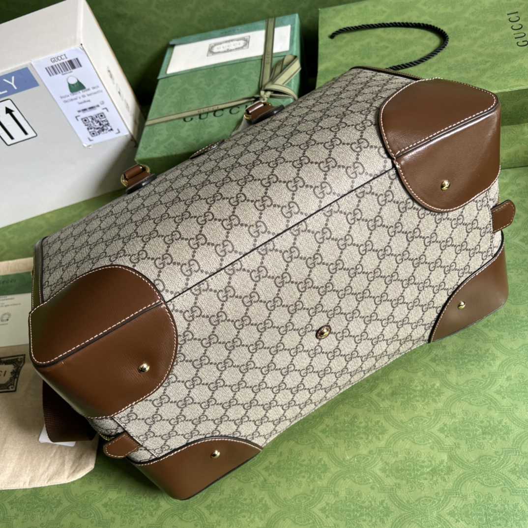 Gucci-Reisetasche mit ineinandergreifendem G (42–26–24 cm) - EUR FASHION
