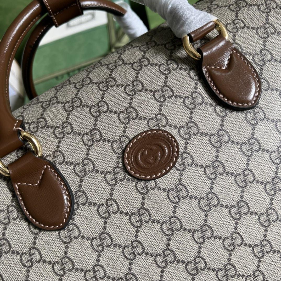 Gucci-Reisetasche mit ineinandergreifendem G (42–26–24 cm) - EUR FASHION