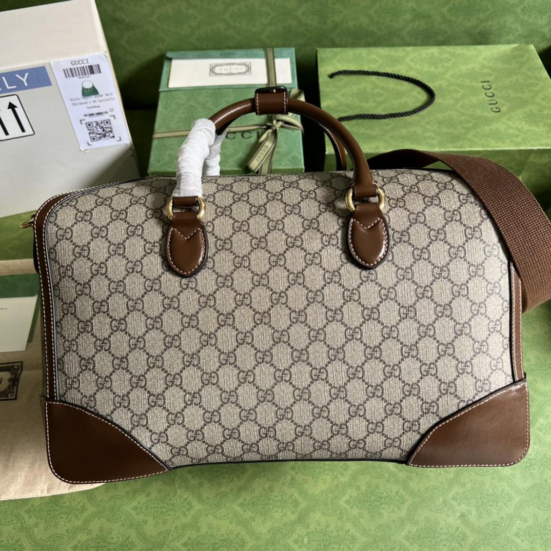 Gucci-Reisetasche mit ineinandergreifendem G (42–26–24 cm) - EUR FASHION