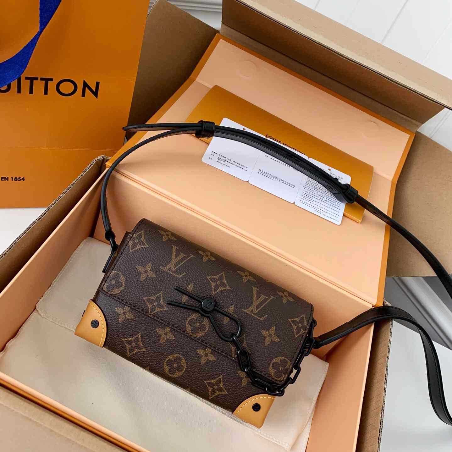 Louis Vuitton Steamer Tragbare Geldbörse Monogramm Makassar (18*11*6,5 cm) M82534 - EUR FASHION