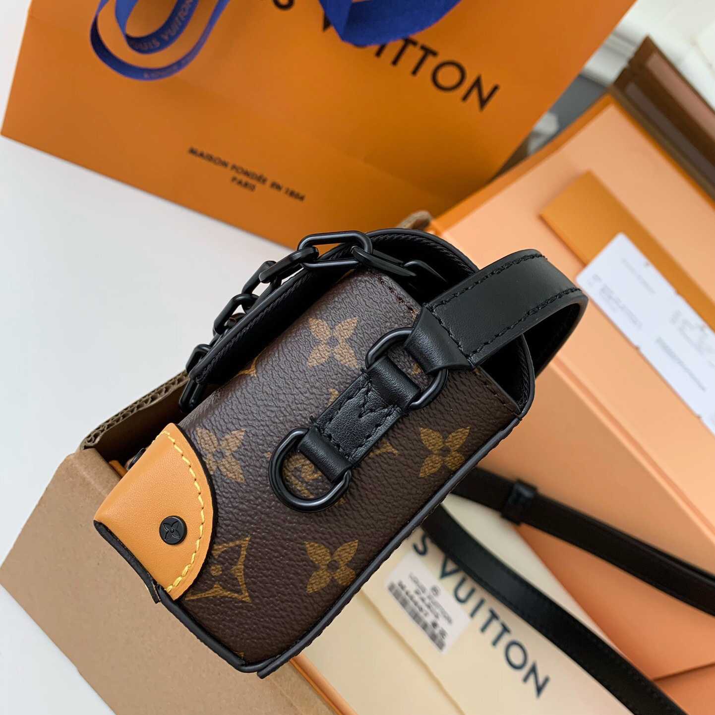 Louis Vuitton Steamer Tragbare Geldbörse Monogramm Makassar (18*11*6,5 cm) M82534 - EUR FASHION