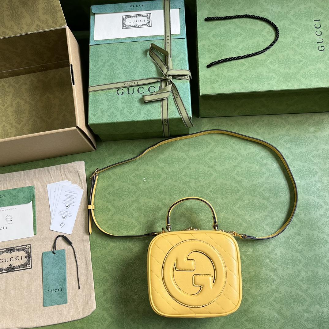 Gucci Blondie Tasche mit Henkel oben (17-15-9 cm) - EUR FASHION