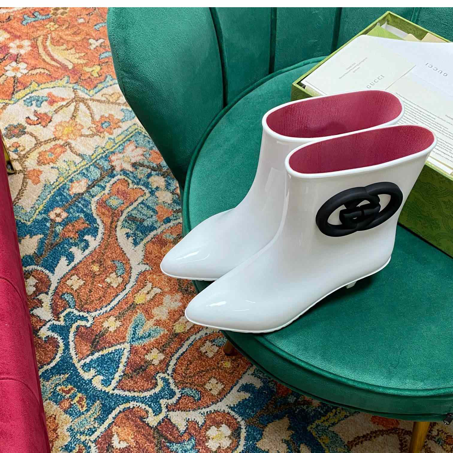 Gucci Damen-Stiefelette mit ineinandergreifendem G - EUR FASHION