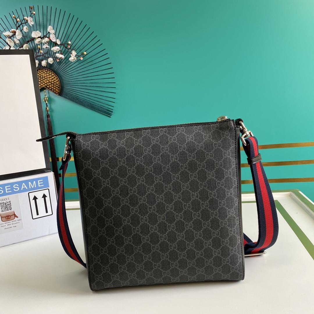 Gucci GG Schwarzer Messenger (27-28,5-5cm) - EUR FASHION