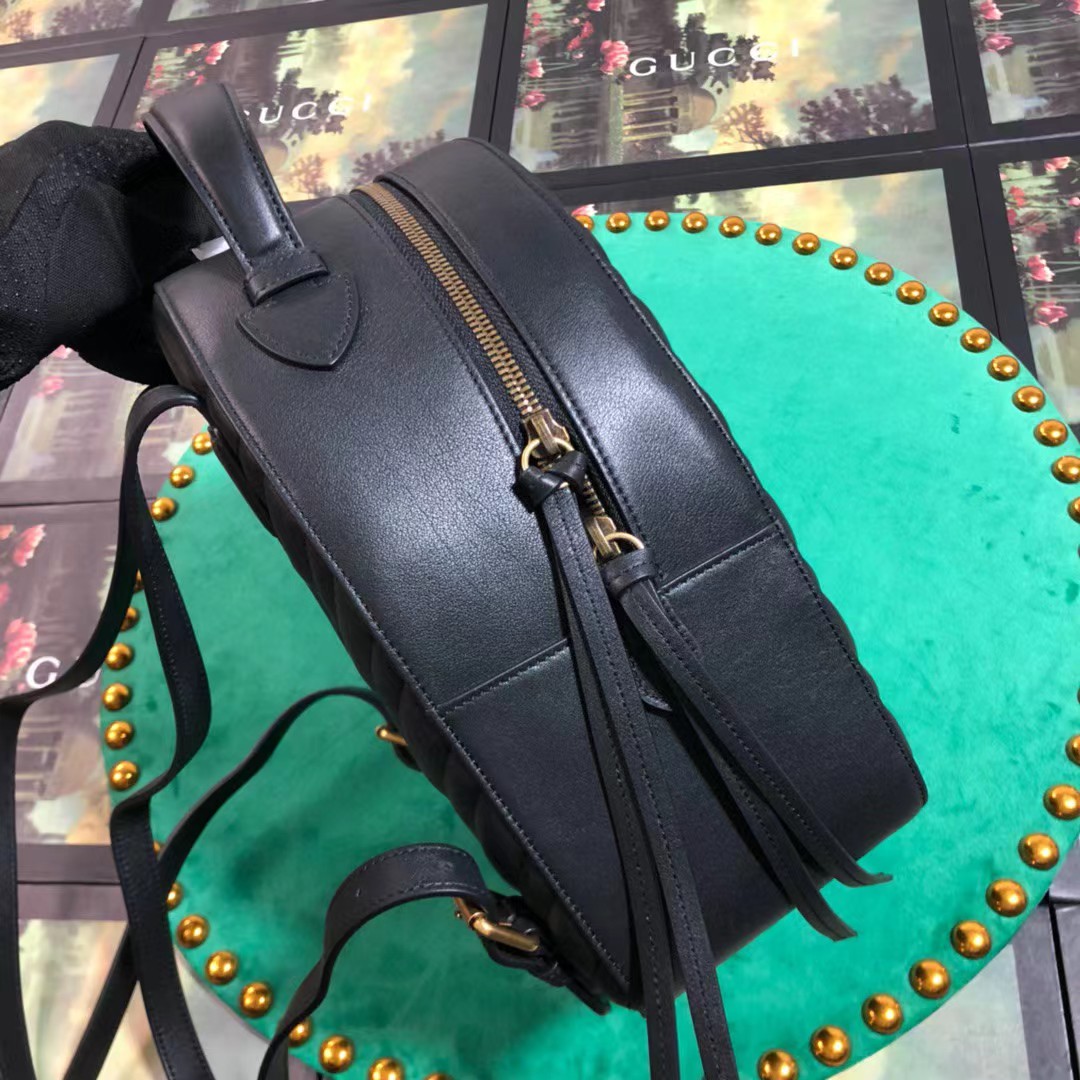 Gucci GG Marmont Lederrucksack (22–5–26 cm) 476671 - EUR FASHION