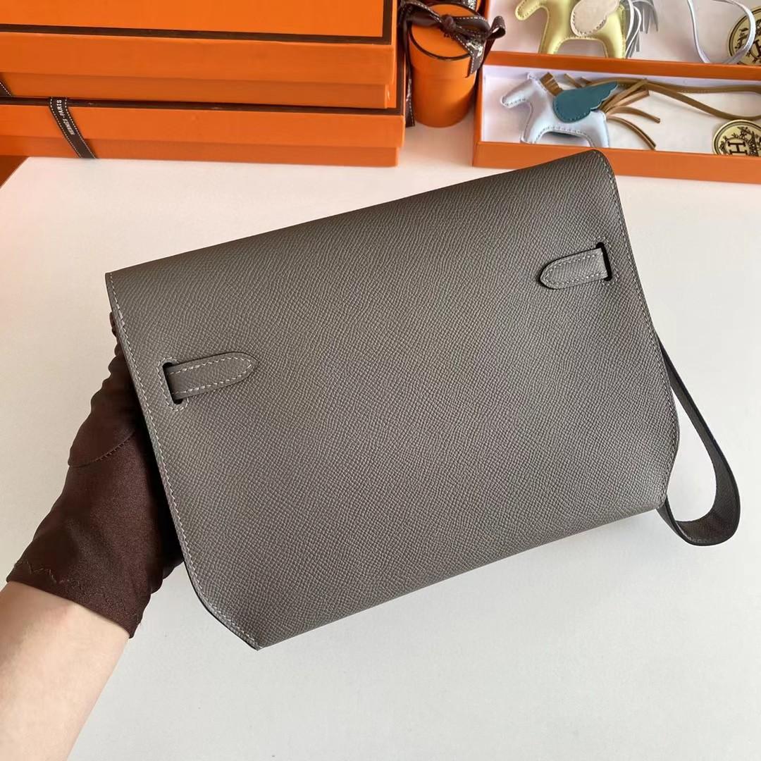 Hermes Kelly Dépêches Ledertasche (25-19-5 cm) - EUR FASHION