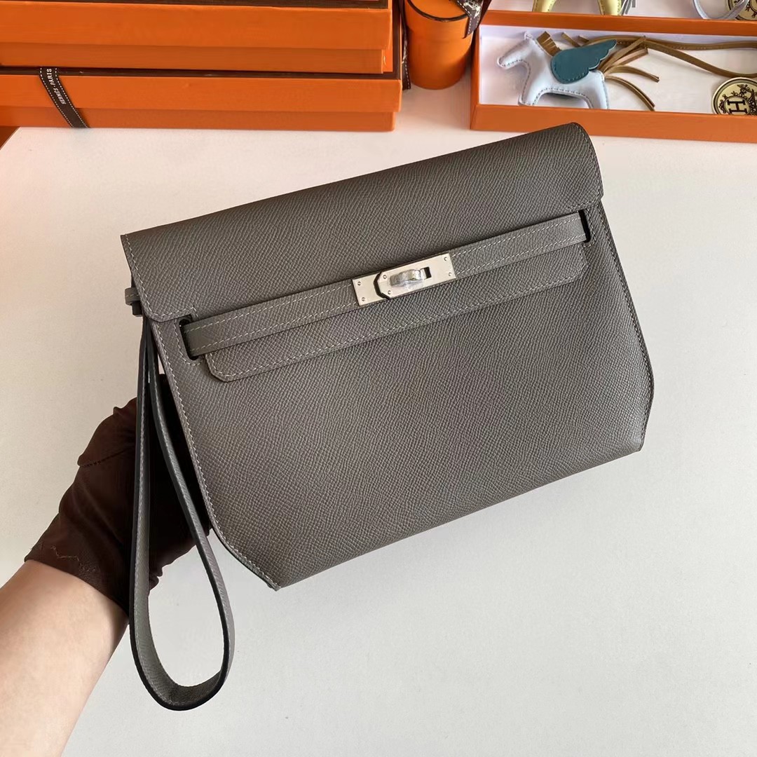 Hermes Kelly Dépêches Ledertasche (25-19-5 cm) - EUR FASHION