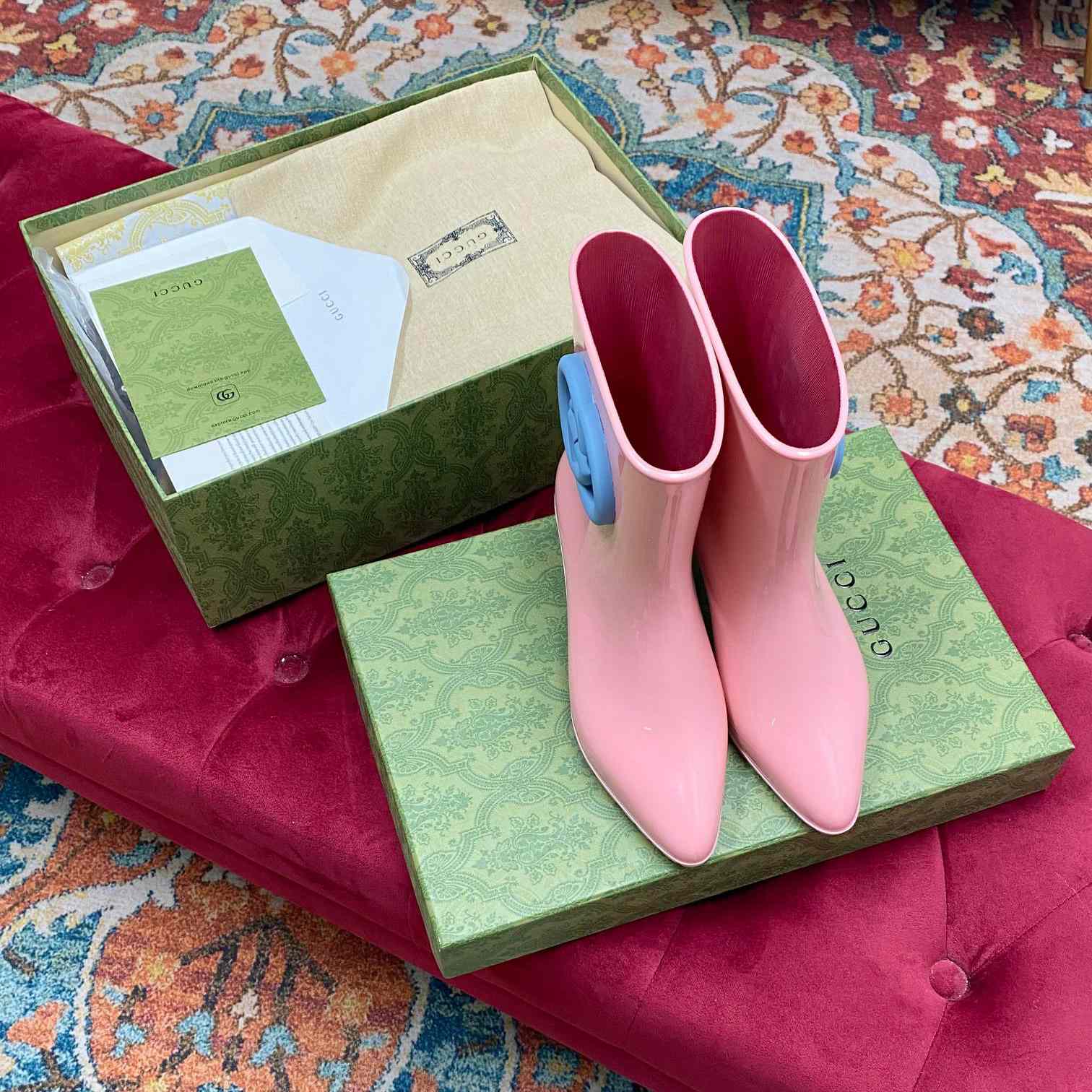Gucci Damen-Stiefelette mit ineinandergreifendem G - EUR FASHION