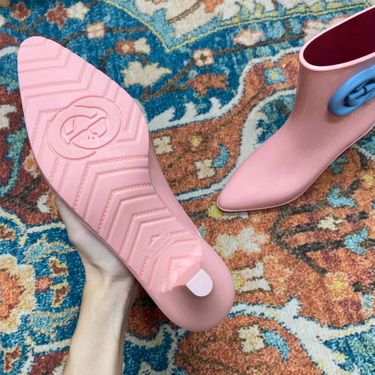 Gucci Damen-Stiefelette mit ineinandergreifendem G - EUR FASHION