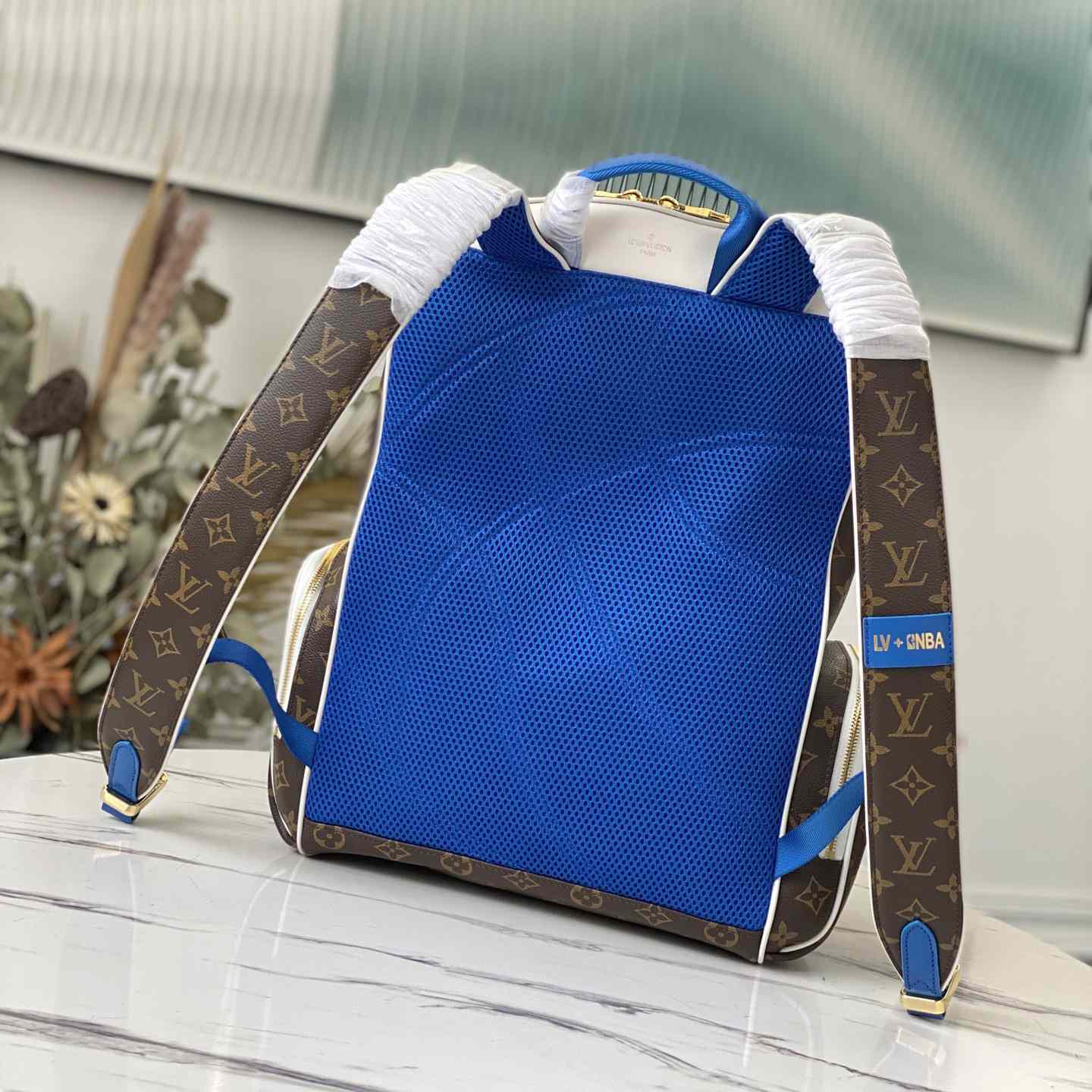 Louis Vuitton LV x NBA Basketball-Rucksack (24 x 45 x 19 cm) M45581 - EUR FASHION