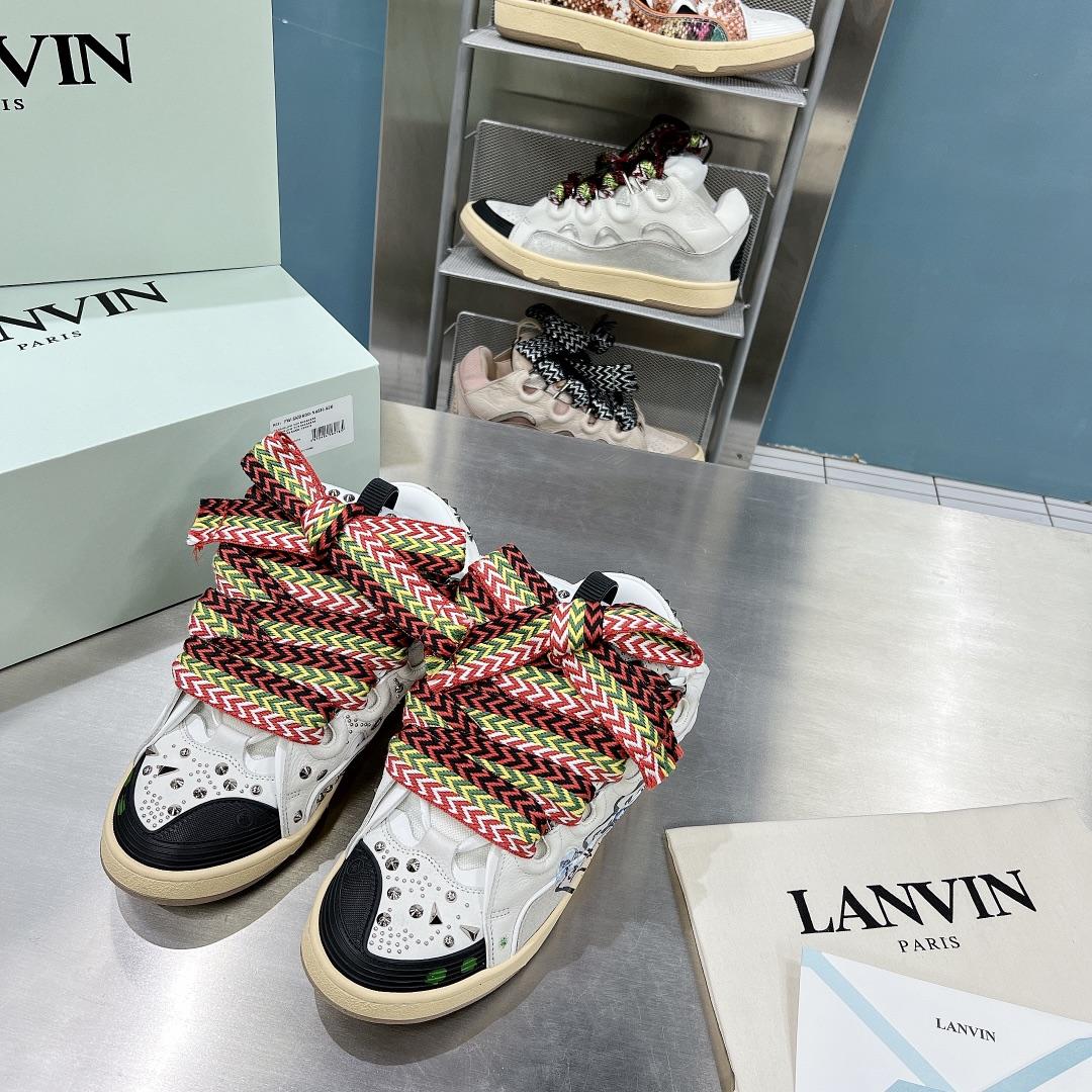 Lanvin Curb Schnür-Sneaker - EUR FASHION