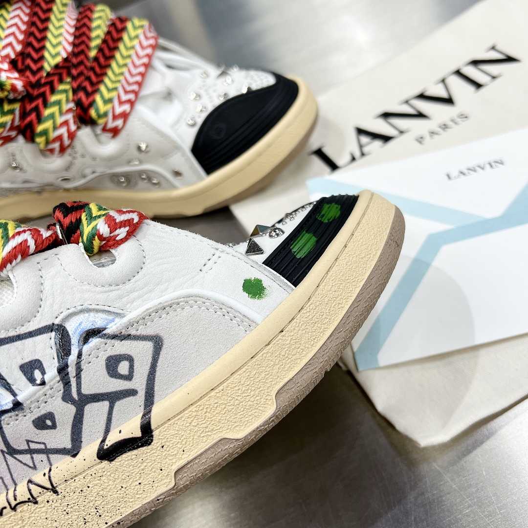 Lanvin Curb Schnür-Sneaker - EUR FASHION