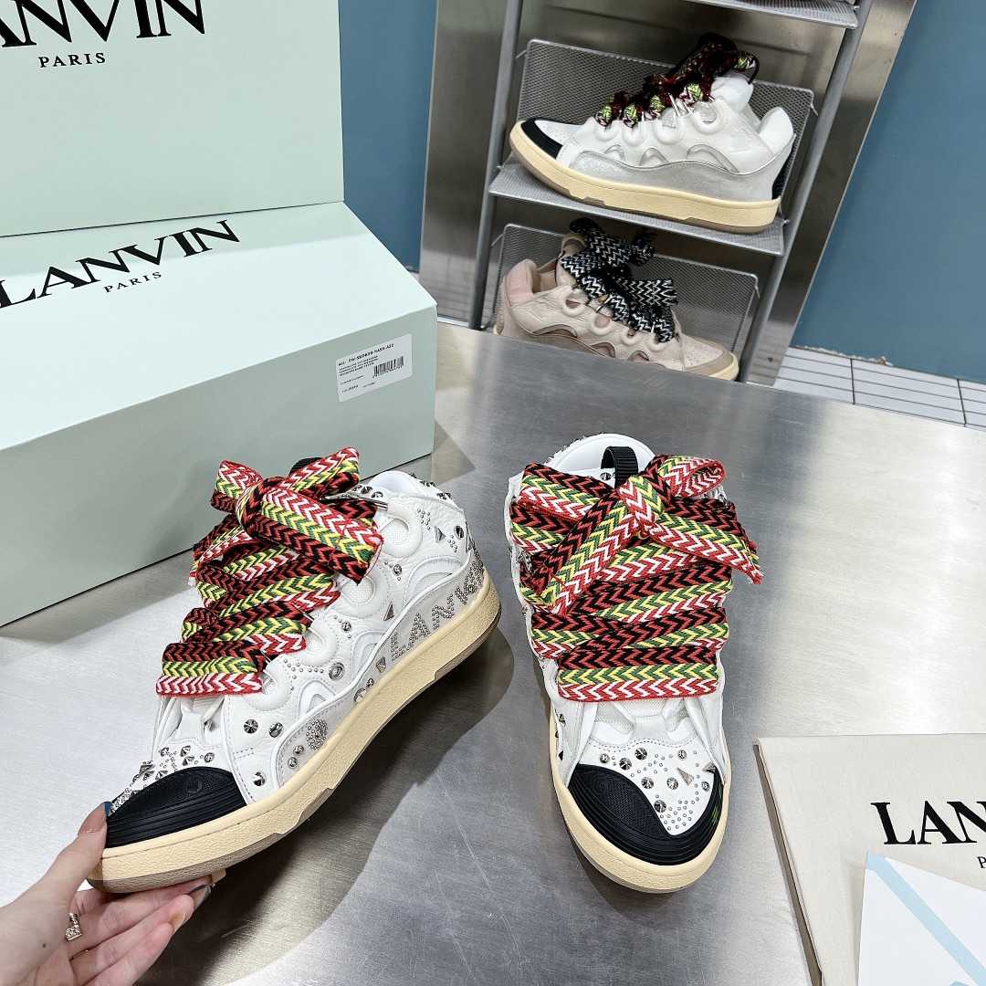 Lanvin Curb Schnür-Sneaker - EUR FASHION