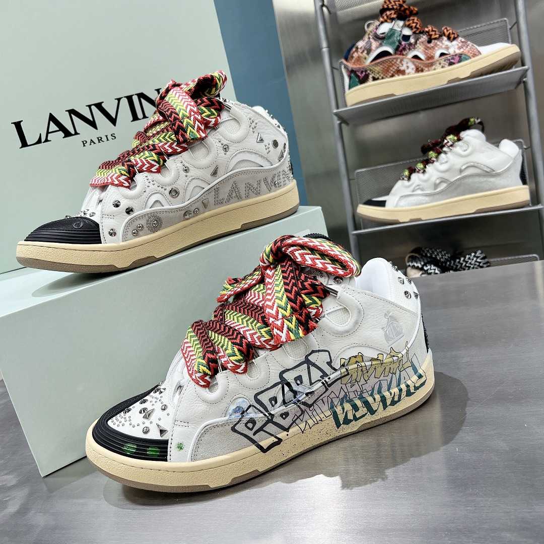 Lanvin Curb Schnür-Sneaker - EUR FASHION