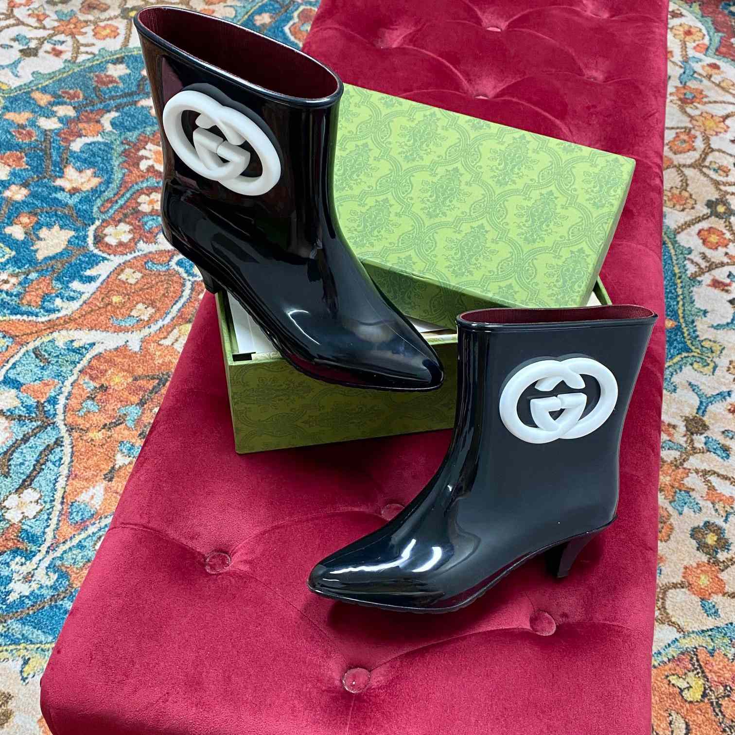 Gucci Damen-Stiefelette mit ineinandergreifendem G - EUR FASHION