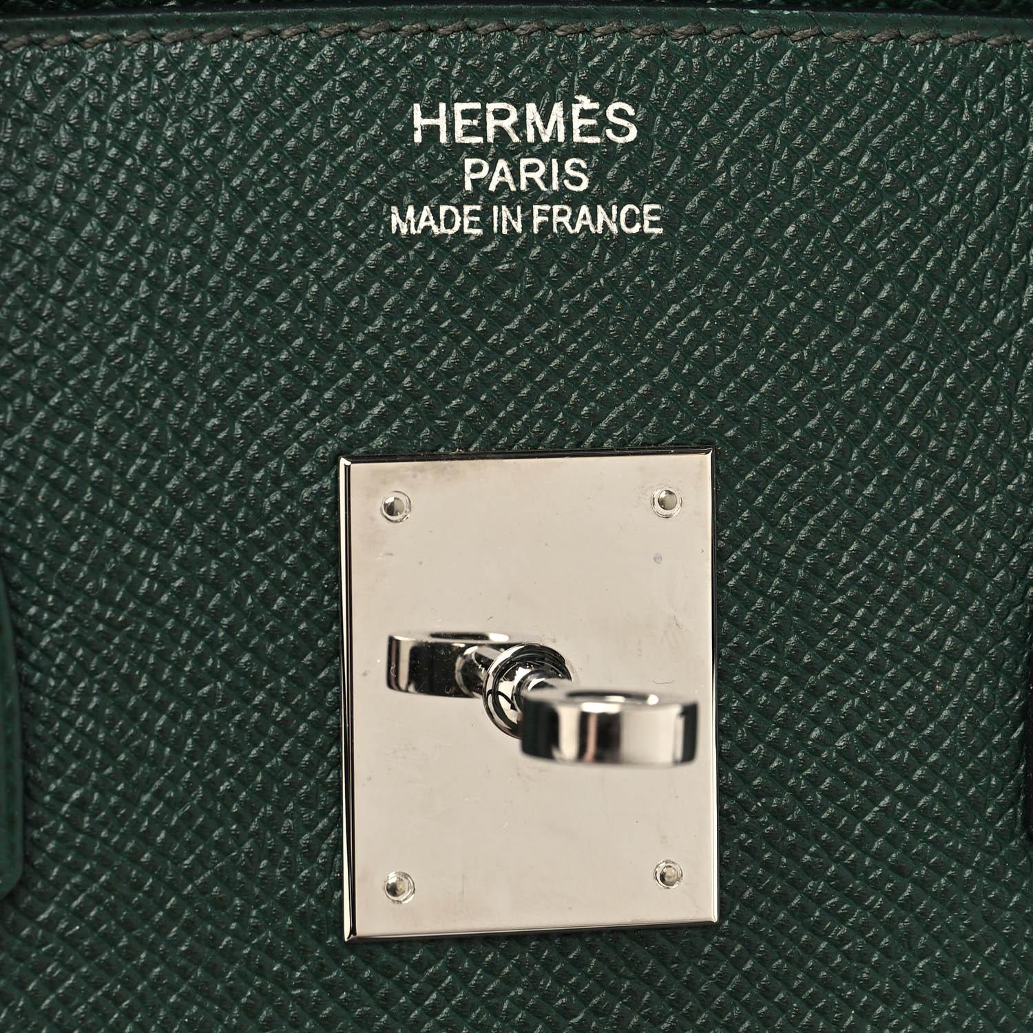 Hermes Epsom Birkin 35 Vert Anglais 35cm - EUR FASHION