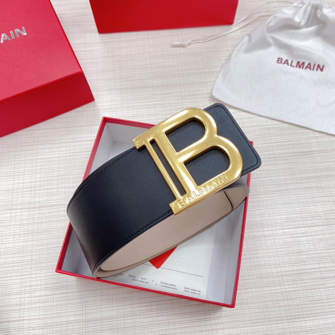 Balmain Damen-Ledergürtel - EUR FASHION